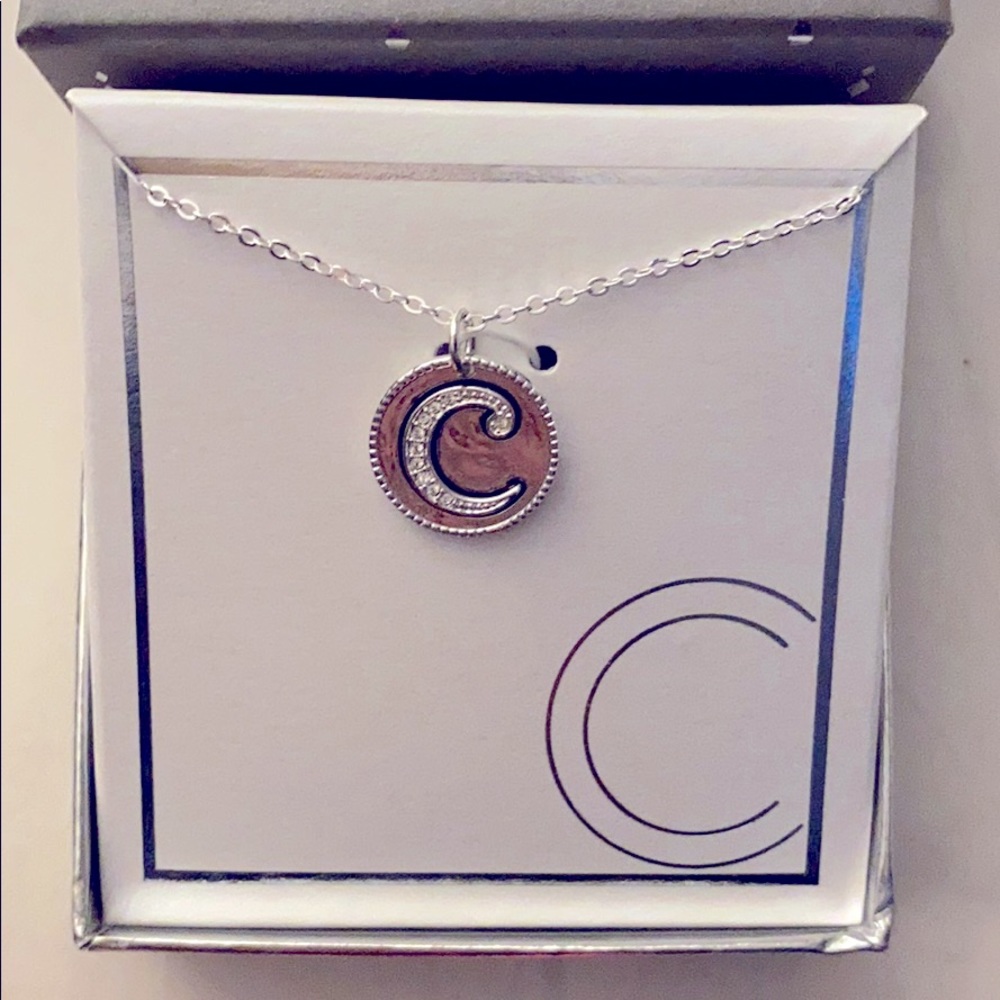 Initial Letter “C” necklace